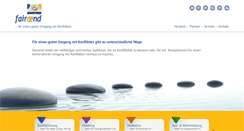 Desktop Screenshot of fairaend.de